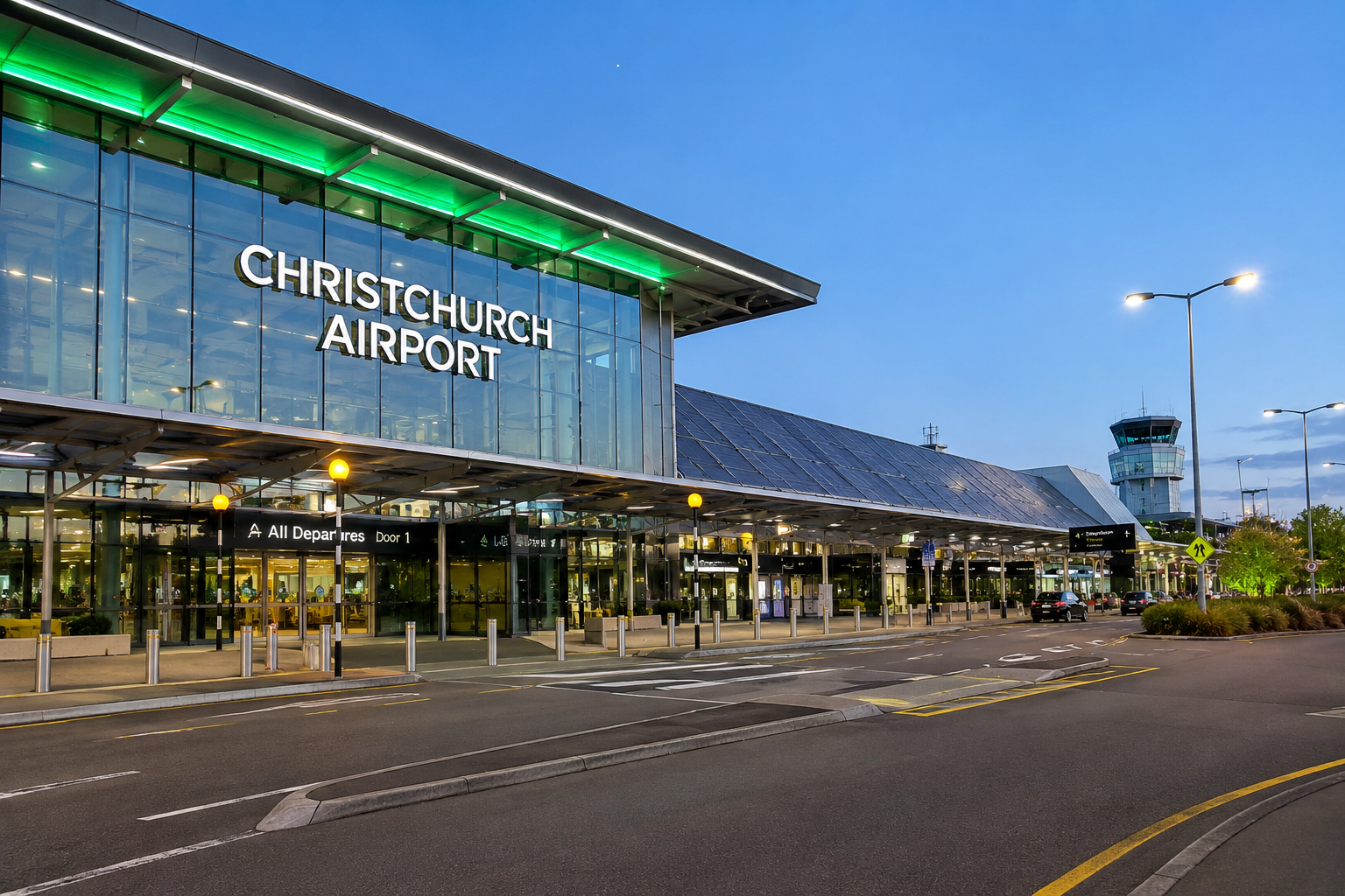 Christchurch Airport terminal