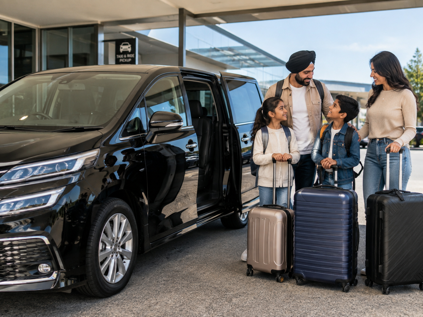 Family travel with Mr Singh Taxis